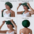 22 Momme Silk Sleep Cap with Ice Silk Band (T)
